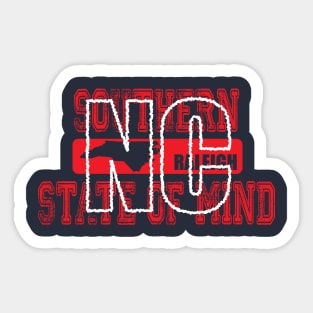 Southern State of Mind-North Carolina 3 Sticker